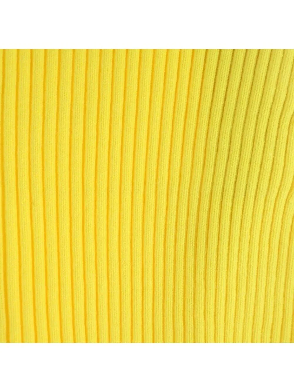 Gucci Stretch Viscose Short Knit Web Stripe Pants Yellow